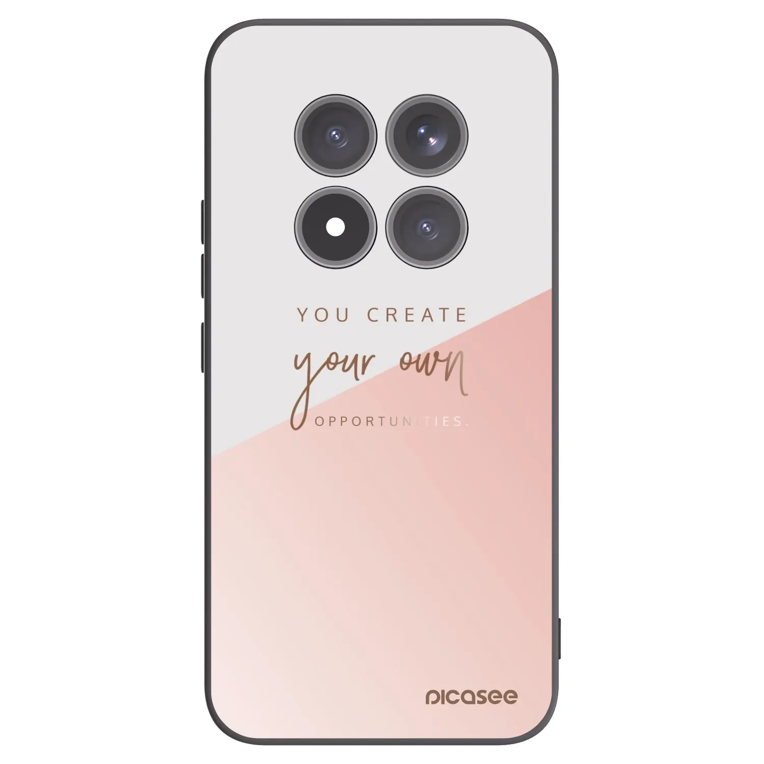 Picasee fekete szilikon tok az alábbi mobiltelefonokra Xiaomi Redmi Note 15 Pro+ - You create your own opportunities