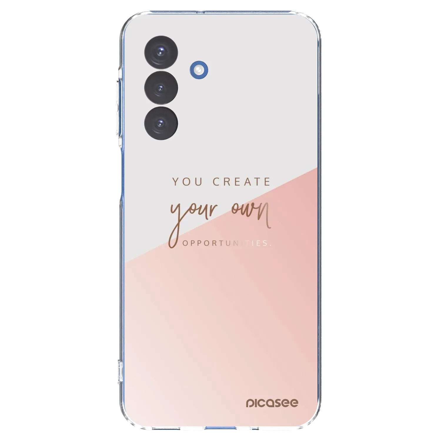 Picasee átlátszó szilikon tok az alábbi mobiltelefonokra Samsung Galaxy A17 5G - You create your own opportunities