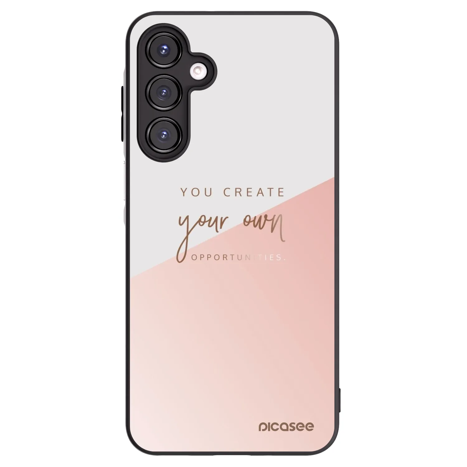 Picasee fekete szilikon tok az alábbi mobiltelefonokra Samsung Galaxy A16 4G - You create your own opportunities