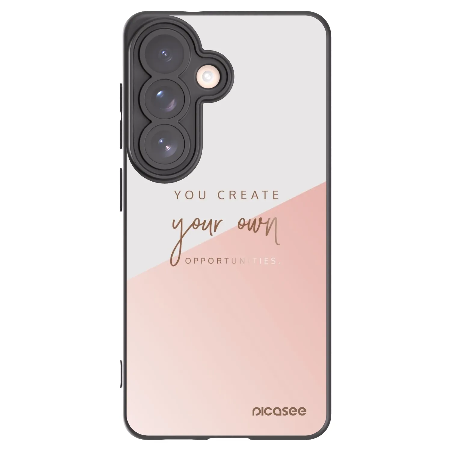 Picasee fekete szilikon tok az alábbi mobiltelefonokra Samsung Galaxy S26 - You create your own opportunities