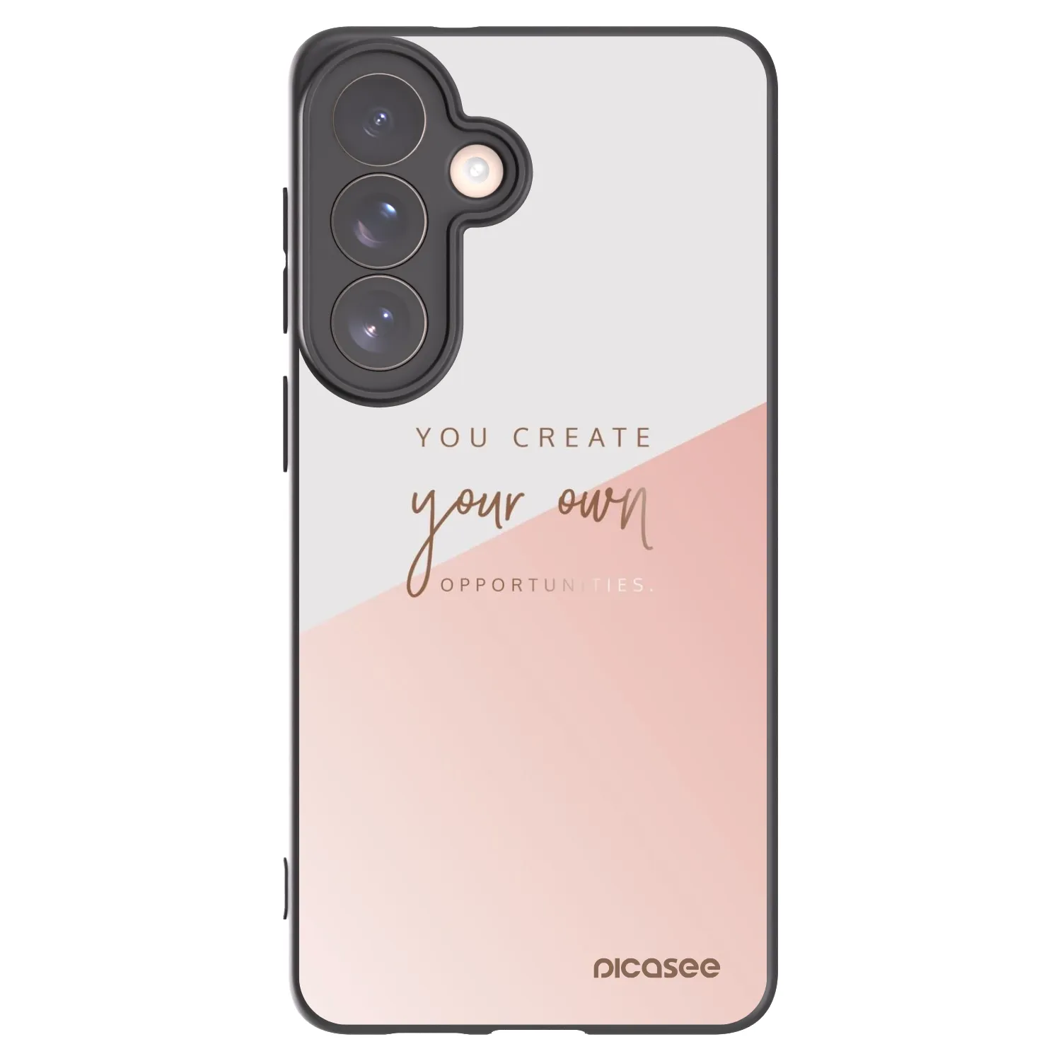 Picasee fekete szilikon tok az alábbi mobiltelefonokra Samsung Galaxy S26+ - You create your own opportunities