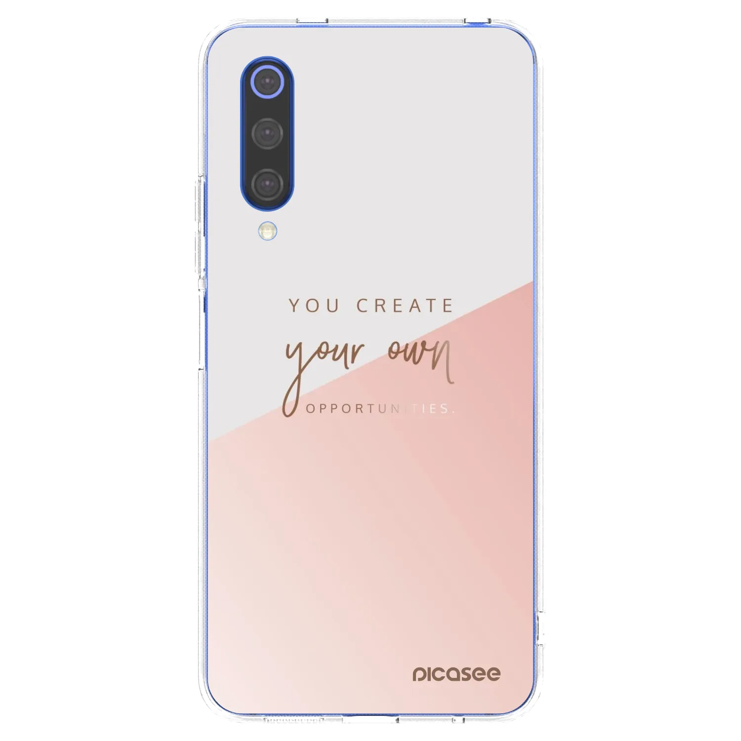 Picasee átlátszó szilikon tok az alábbi mobiltelefonokra Xiaomi Mi 9 SE - You create your own opportunities