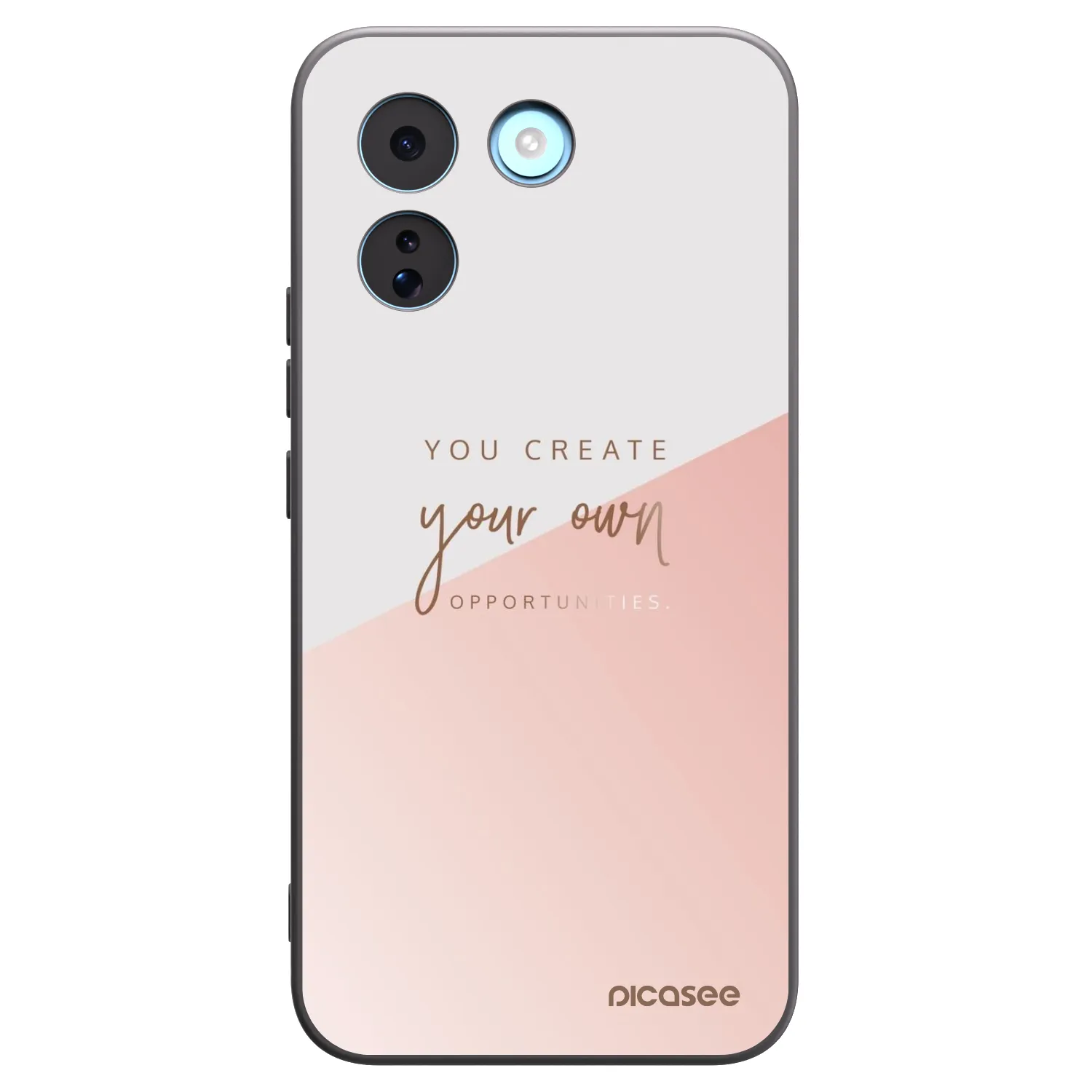 Picasee fekete szilikon tok az alábbi mobiltelefonokra Xiaomi Redmi Note 17 Pro MAX 5G - You create your own opportunities