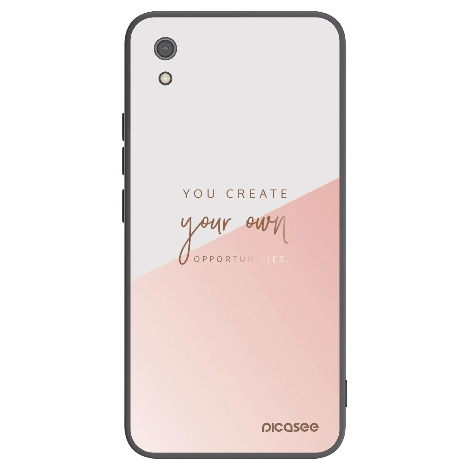 Picasee fekete szilikon tok az alábbi mobiltelefonokra Xiaomi Redmi 7A - You create your own opportunities