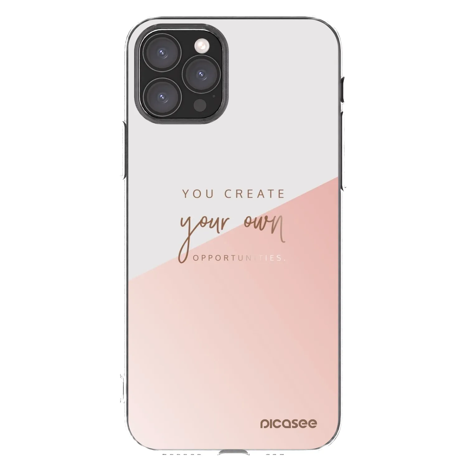 Picasee átlátszó szilikon tok az alábbi mobiltelefonokra Apple iPhone 11 Pro - You create your own opportunities