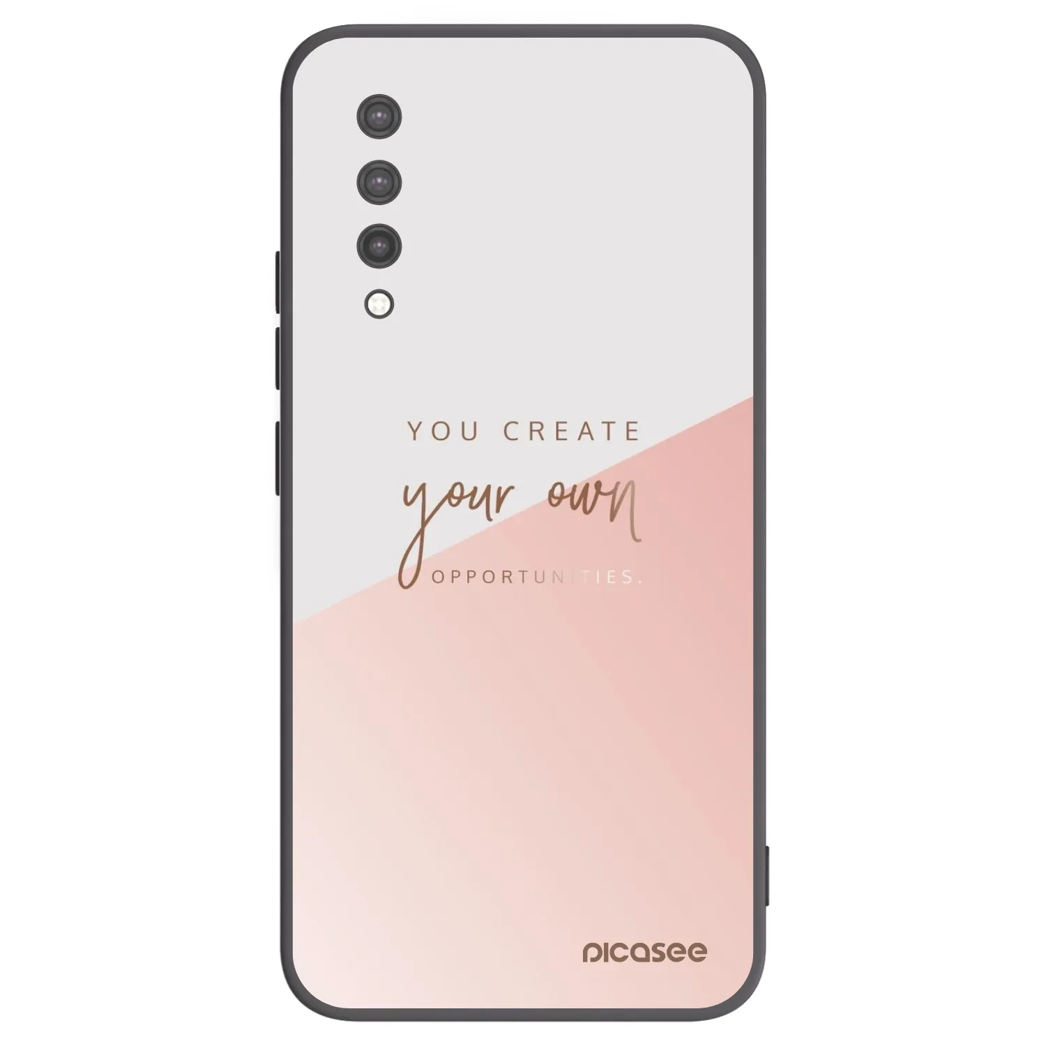 Picasee fekete szilikon tok az alábbi mobiltelefonokra Xiaomi Mi 9 Lite - You create your own opportunities