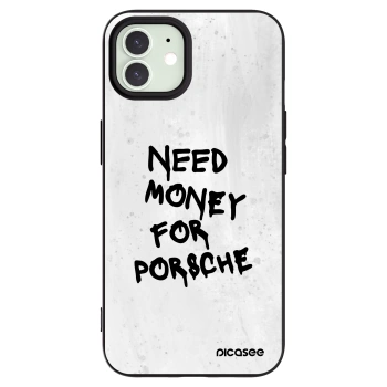 Picasee fekete szilikon tok az alábbi mobiltelefonokra Apple iPhone 12 Pro - White Dollar