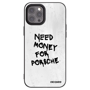 Picasee fekete szilikon tok az alábbi mobiltelefonokra Apple iPhone 12 Pro Max - White Dollar