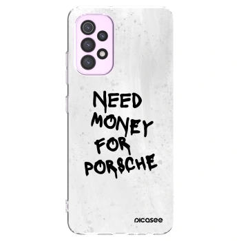 Picasee átlátszó szilikon tok az alábbi mobiltelefonokra Samsung Galaxy A32 5G A326B - White Dollar