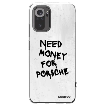 Picasee átlátszó szilikon tok az alábbi mobiltelefonokra Xiaomi Redmi Note 10S - White Dollar