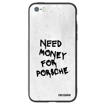 Szilikon tok erre a típusra Apple iPhone 5/5S/SE - White Dollar