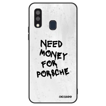 Szilikon tok erre a típusra Samsung Galaxy A40 A405F - White Dollar