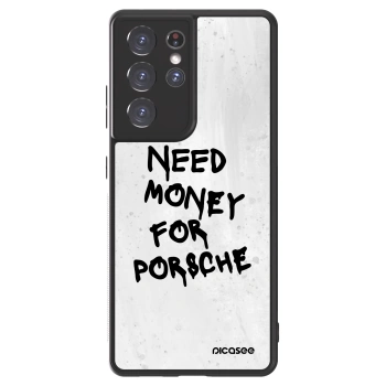 Szilikon tok erre a típusra Samsung Galaxy S21 Ultra 5G G998B - White Dollar