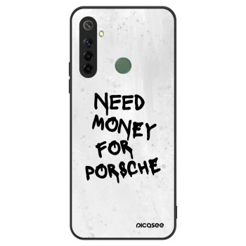 Szilikon tok erre a típusra Realme 6i - White Dollar