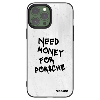 Picasee fekete szilikon tok az alábbi mobiltelefonokra Apple iPhone 13 Pro Max - White Dollar