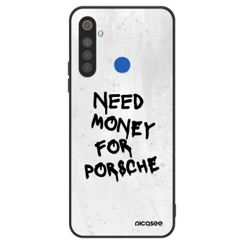 Szilikon tok erre a típusra Realme 5 - White Dollar