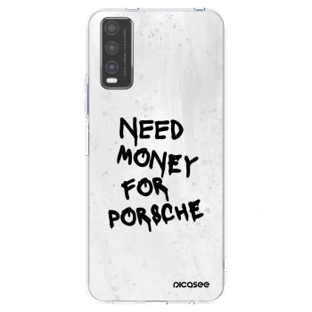 Picasee átlátszó szilikon tok az alábbi mobiltelefonokra Vivo Y20s - White Dollar