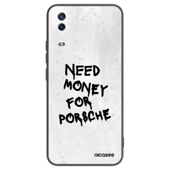 Picasee fekete szilikon tok az alábbi mobiltelefonokra Vivo Y11s - White Dollar
