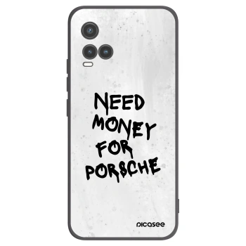 Picasee fekete szilikon tok az alábbi mobiltelefonokra Vivo Y33s - White Dollar