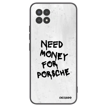 Picasee fekete szilikon tok az alábbi mobiltelefonokra Realme 8i - White Dollar