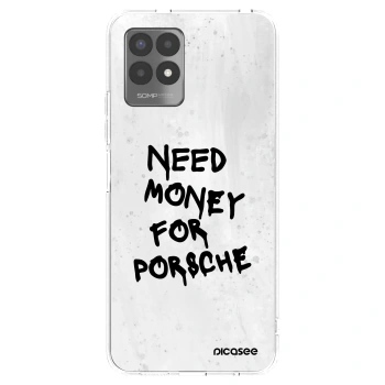 Picasee átlátszó szilikon tok az alábbi mobiltelefonokra Realme 8i - White Dollar