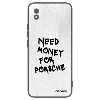 Picasee fekete szilikon tok az alábbi mobiltelefonokra Realme C11 (2021) - White Dollar