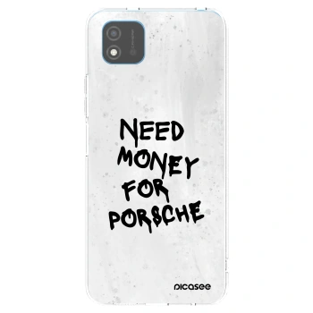 Picasee átlátszó szilikon tok az alábbi mobiltelefonokra Realme C11 (2021) - White Dollar
