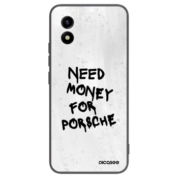 Picasee fekete szilikon tok az alábbi mobiltelefonokra Vivo Y01 - White Dollar