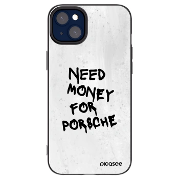 Picasee fekete szilikon tok az alábbi mobiltelefonokra Apple iPhone 14 Plus - White Dollar