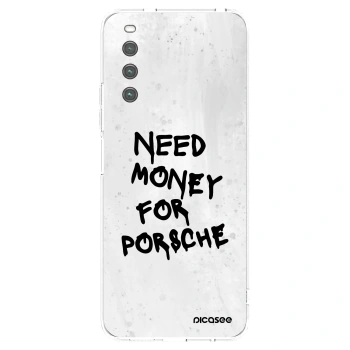 Picasee átlátszó szilikon tok az alábbi mobiltelefonokra Sony Xperia 10 IV 5G - White Dollar