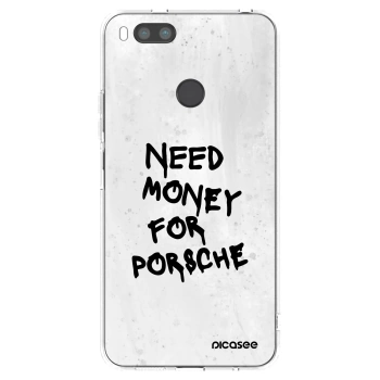 Picasee átlátszó szilikon tok az alábbi mobiltelefonokra Xiaomi Redmi A1 - White Dollar