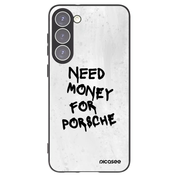 Picasee fekete szilikon tok az alábbi mobiltelefonokra Samsung Galaxy S23+ 5G - White Dollar