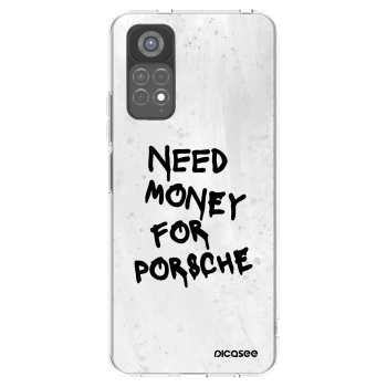Picasee átlátszó szilikon tok az alábbi mobiltelefonokra Xiaomi Redmi Note 11S 5G - White Dollar