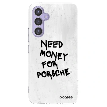 Picasee átlátszó szilikon tok az alábbi mobiltelefonokra Samsung Galaxy A54 5G A546B - White Dollar