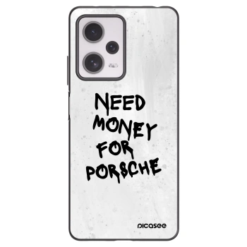 Picasee fekete szilikon tok az alábbi mobiltelefonokra Xiaomi Redmi Note 12 Pro+ 5G - White Dollar