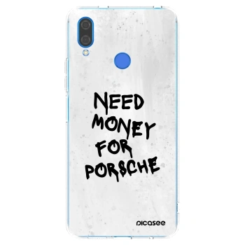 Picasee átlátszó szilikon tok az alábbi mobiltelefonokra Huawei Nova 3i - White Dollar