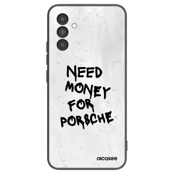 Picasee fekete szilikon tok az alábbi mobiltelefonokra Samsung Galaxy A04s A047F - White Dollar