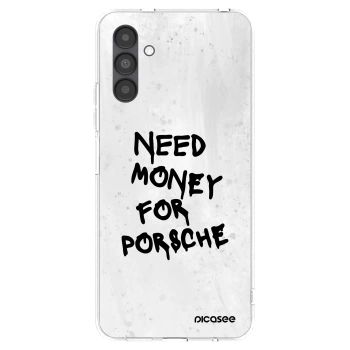 Picasee átlátszó szilikon tok az alábbi mobiltelefonokra Samsung Galaxy A04s A047F - White Dollar