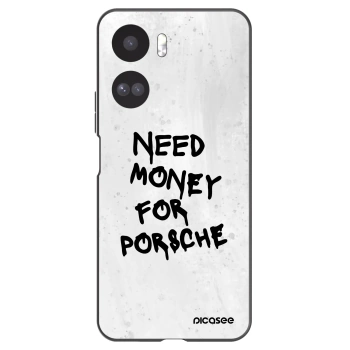 Picasee fekete szilikon tok az alábbi mobiltelefonokra Honor 90 Lite 5G - White Dollar