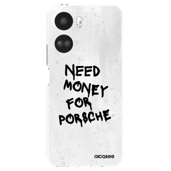 Picasee átlátszó szilikon tok az alábbi mobiltelefonokra Honor 90 Lite 5G - White Dollar