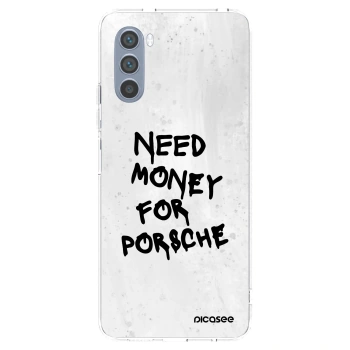 Picasee átlátszó szilikon tok az alábbi mobiltelefonokra Motorola Moto G62 - White Dollar
