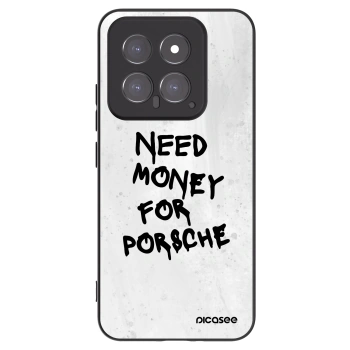 Picasee fekete szilikon tok az alábbi mobiltelefonokra Xiaomi 14 - White Dollar