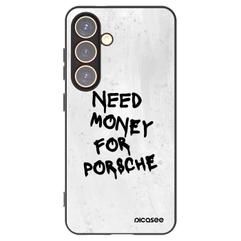 Picasee fekete szilikon tok az alábbi mobiltelefonokra Samsung Galaxy S24 S921B 5G - White Dollar