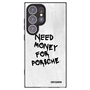 Picasee fekete szilikon tok az alábbi mobiltelefonokra Samsung Galaxy S24 Ultra S928B 5G - White Dollar