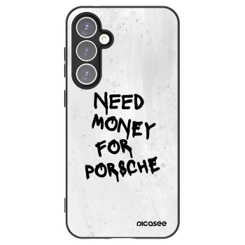 Picasee fekete szilikon tok az alábbi mobiltelefonokra Samsung Galaxy S23 FE S711B - White Dollar