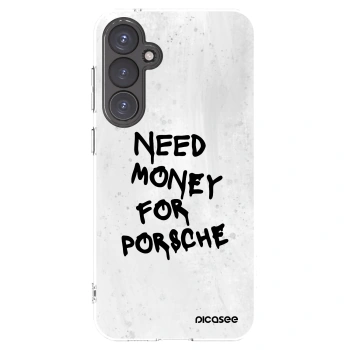 Picasee átlátszó szilikon tok az alábbi mobiltelefonokra Samsung Galaxy S23 FE S711B - White Dollar