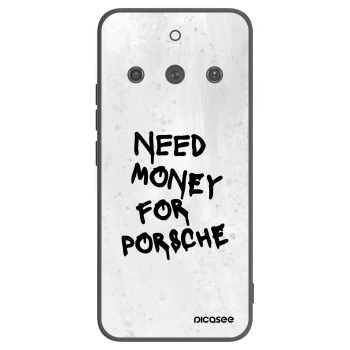 Picasee fekete szilikon tok az alábbi mobiltelefonokra Realme 11 Pro+ - White Dollar