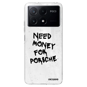 Picasee átlátszó szilikon tok az alábbi mobiltelefonokra Xiaomi Poco X6 Pro - White Dollar