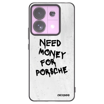 Picasee fekete szilikon tok az alábbi mobiltelefonokra Xiaomi Redmi Note 13 Pro 5G - White Dollar