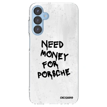 Picasee átlátszó szilikon tok az alábbi mobiltelefonokra Samsung Galaxy A15 A156B 5G - White Dollar